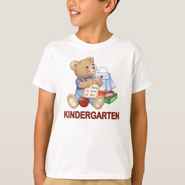 Skolbälte - Kindergarten T-shirt (Framsida)