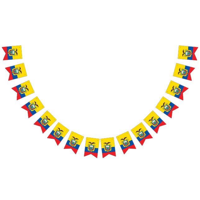 Skolbanderoll för Equador flagga (Alla)