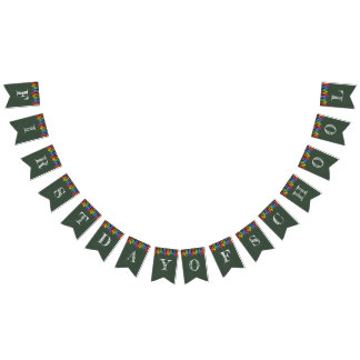 Skolbanderollens första dag vimplar