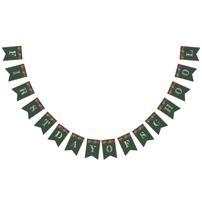 Skolbanderollens första dag vimplar (Alla)