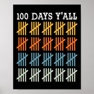 Skolbarnens dagar 100 skoldagar poster