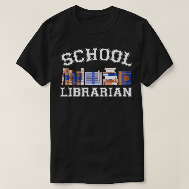 Skolbiblioteket i Mitten T Shirt (Design framsida)