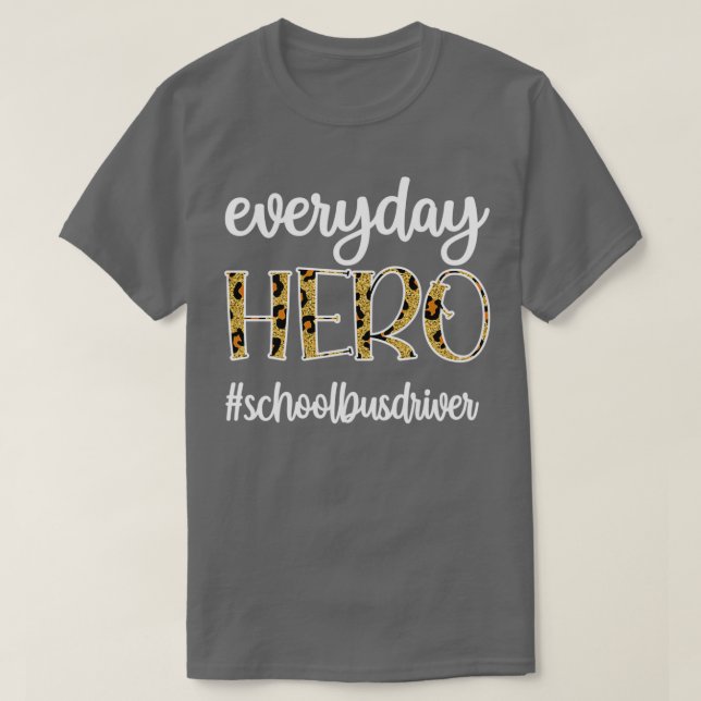 Skolbilsbilsbilkörning i Buss, Buss T Shirt (Design framsida)