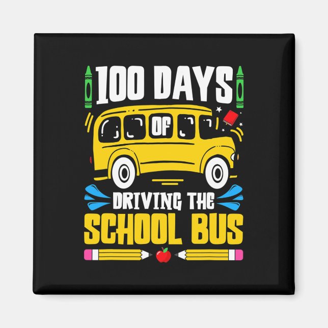 Skolbilsdagar i Buss Magnet (Framsidan)