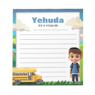 skolBoy Mitzvah-anteckning Anteckningsblock