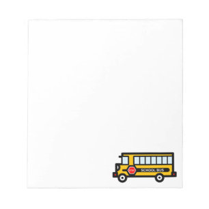 Skolbuss Anteckningsblock