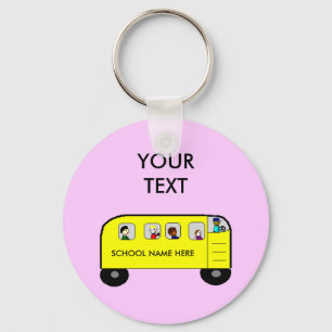 SKOLBUSS - keychain Nyckelring
