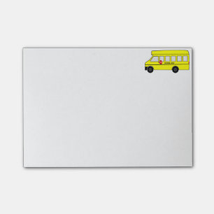 Skolbuss Post-it Block