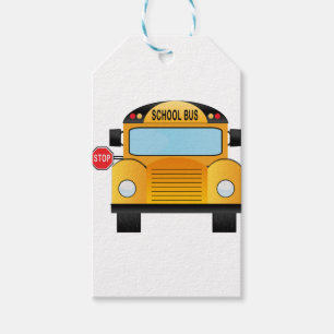 skolbuss presentetikett