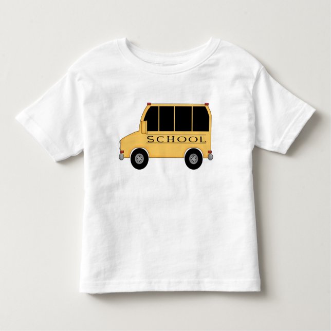 Skolbuss T-shirt (Framsida)