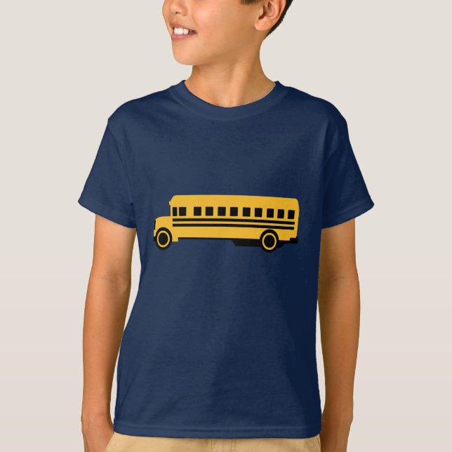 Skolbuss T-shirt (Framsida)