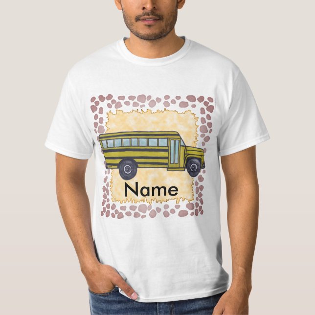 Skolbuss T-shirt (Framsida)