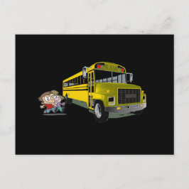 Skolbuss Vykort
