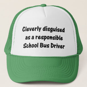 Skolbusschaufförhatt Truckerkeps