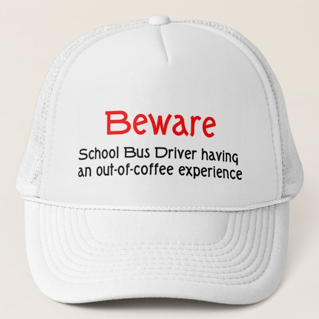 Skolbusschaufförhatt Truckerkeps (Framsida)