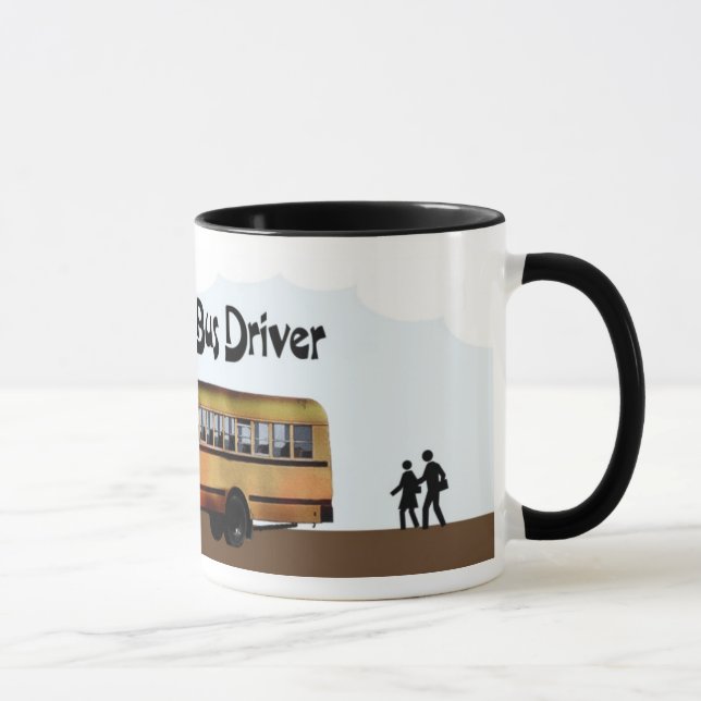 Skolbusschaufförmugg Mugg (Höger)