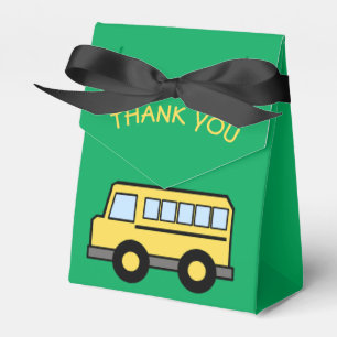 Skolbussfödelsedag Presentaskar