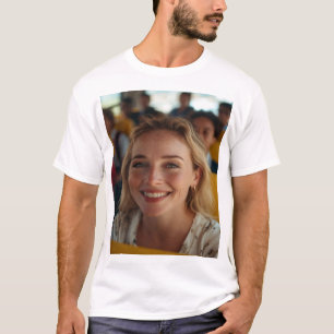 Skolbussförare Foto Anpassa T Shirt