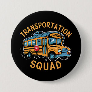 Skolbussförare Transportenhet Knapp