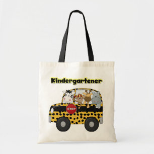 SkolbussKindergartenerTshirts och gåvor Tygkasse