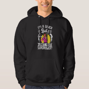 Skolcafeteriabetjänt Lunchdamen Jag Är En Lunchdam Hoodie