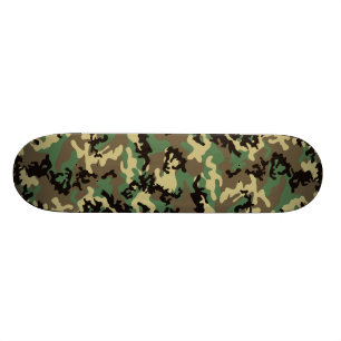 Sköld camouflage skateboard