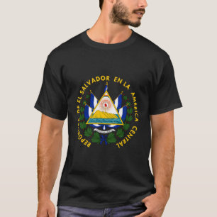 Sköld för El Salvador T Shirt
