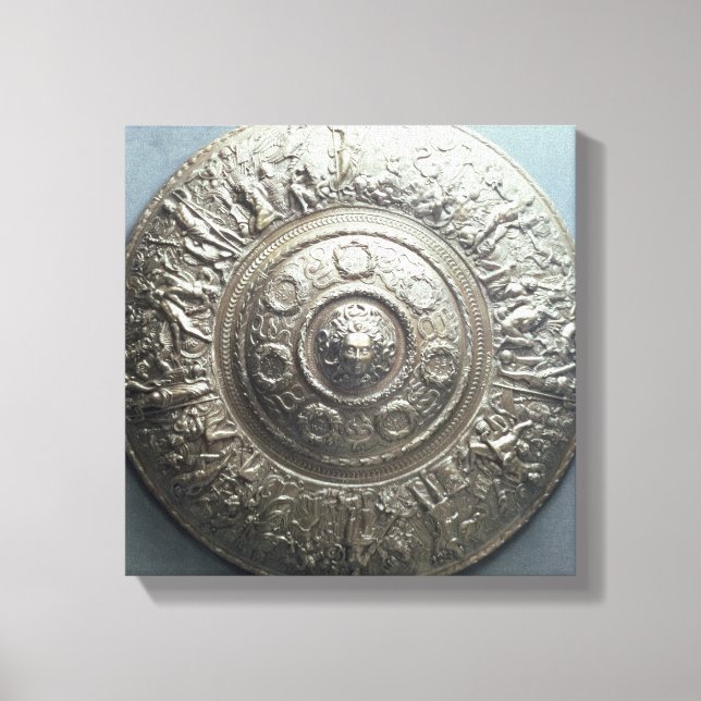 Sköld med Medusas chef, 1552 Canvastryck (Framsida)