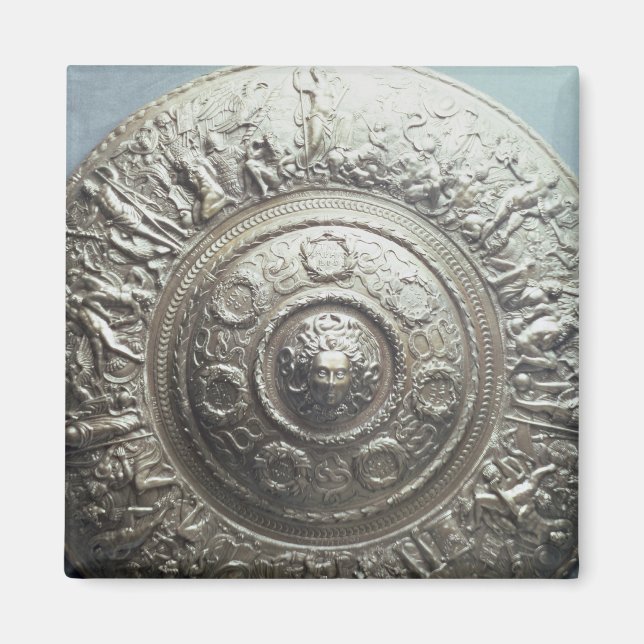 Sköld med Medusas chef, 1552 Magnet (Framsidan)