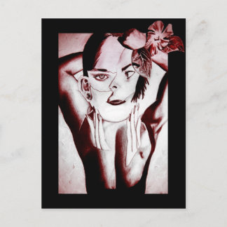 sköld skönhet vykort