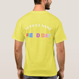 Skoldag i fält Idrott 2025 Teambesättningsstyrka T Shirt