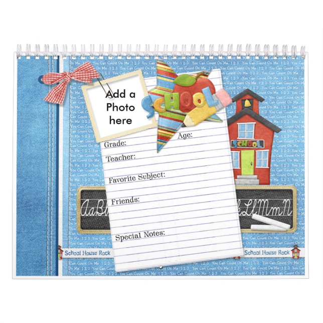 Skoldagar - kalender (Omslag)