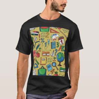 Skoldagar: Vintage Mönster T Shirt