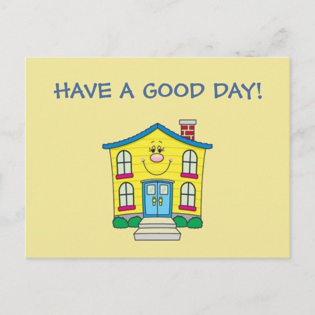 Skoldagar - vykort (Framsida)