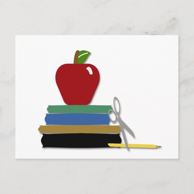 Skoldagar - vykort (Framsida)