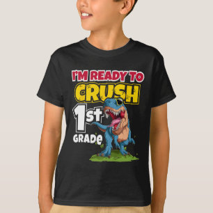 Skoldagen Jag Är Redo Att Krossa 1:a Klass 2024 T Shirt