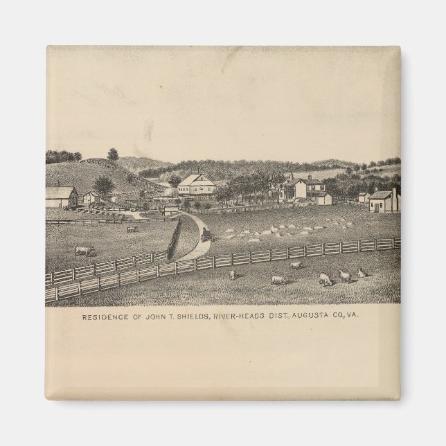 Sköldar, Klemmerbostad Magnet (Framsidan)