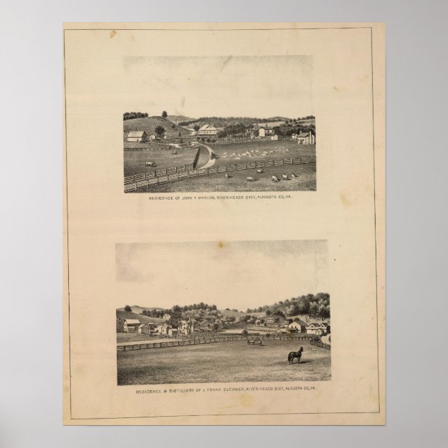 Sköldar, Klemmerbostad Poster (Framsidan)