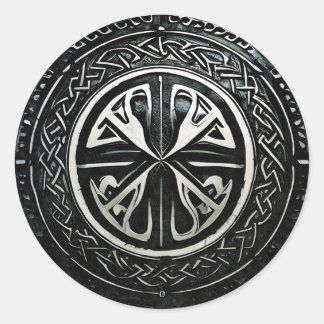 Sköldar upp, Viking-vägen till ansikte i världen Runt Klistermärke