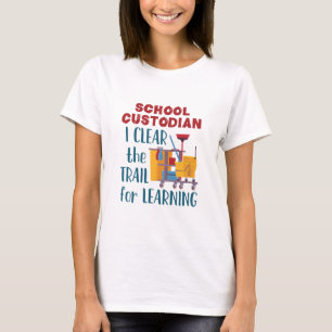 Skoldepåhållare: Rensa utbildningsbanan T Shirt