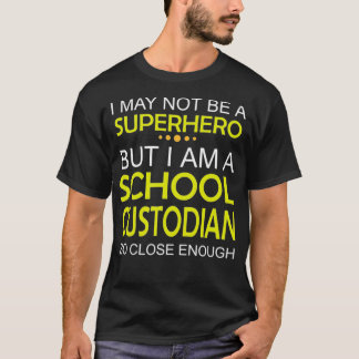 Skoldepåvisare med gift-idéer för Janitor Gift T Shirt