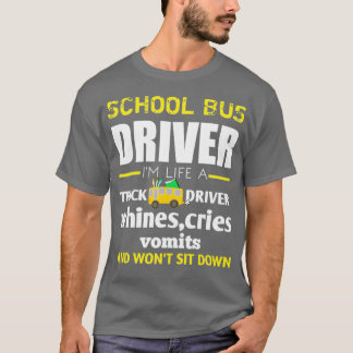 SkoldistriktsförareDrivrutin för buss i skolan Ix2 T Shirt