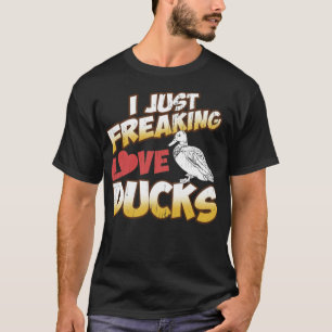 Skoldjur i anka t shirt