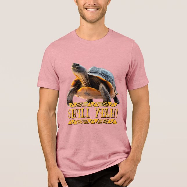 Sköldpadda 001 Skal Ja! T Shirt (Framsida)