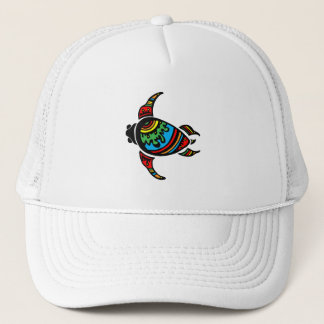 sköldpadda-948263SURFER DUDE TURTLE TRIBAL VECTOR Truckerkeps