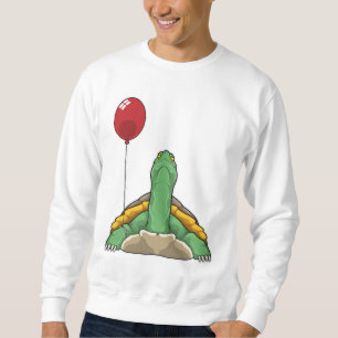 Sköldpadda Ballong Lång Ärmad Tröja
