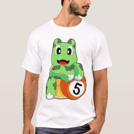 Sköldpadda Biljard Objekt boll Sport T Shirt
