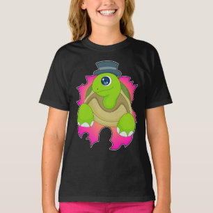 Sköldpadda Hatt T Shirt