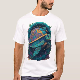 Sköldpadda Hav Liv Sköldpaddor Vatten Landsköldpad T Shirt