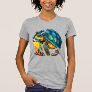 Sköldpadda Hawaiianska Havssköldpaddor Ananas Aloh T Shirt